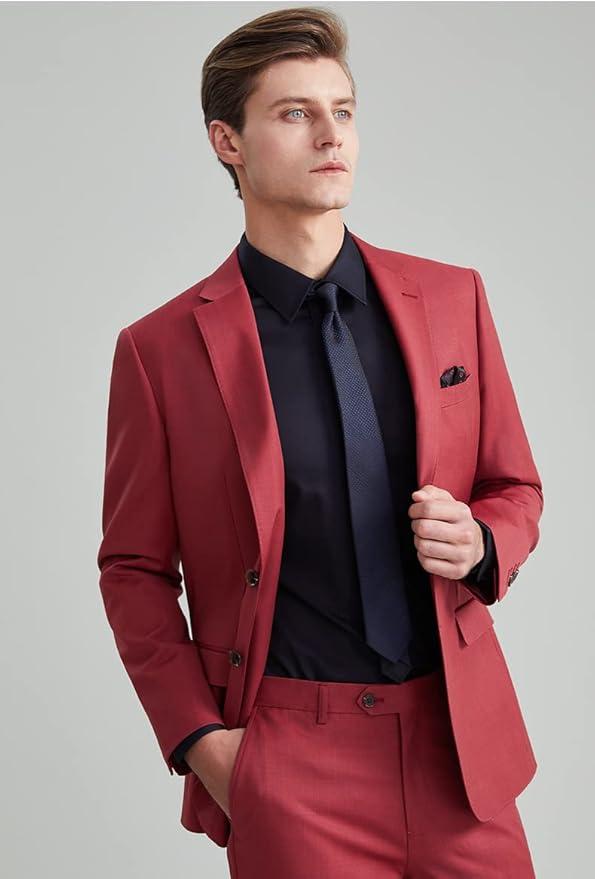 Red Hot Suit For the Fearless Trendsetter