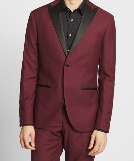 Sleek Red Suit Unleash Your Inner Confidence