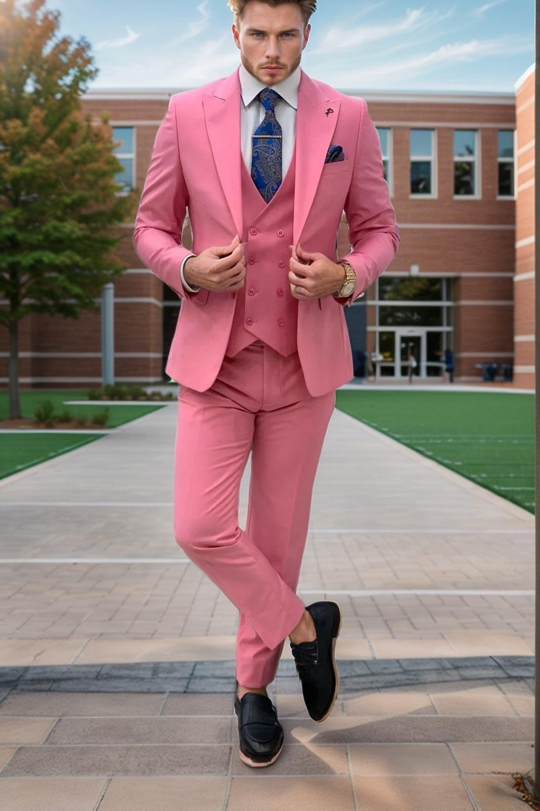 Blush Pink Suit Perfect for Any Occasion