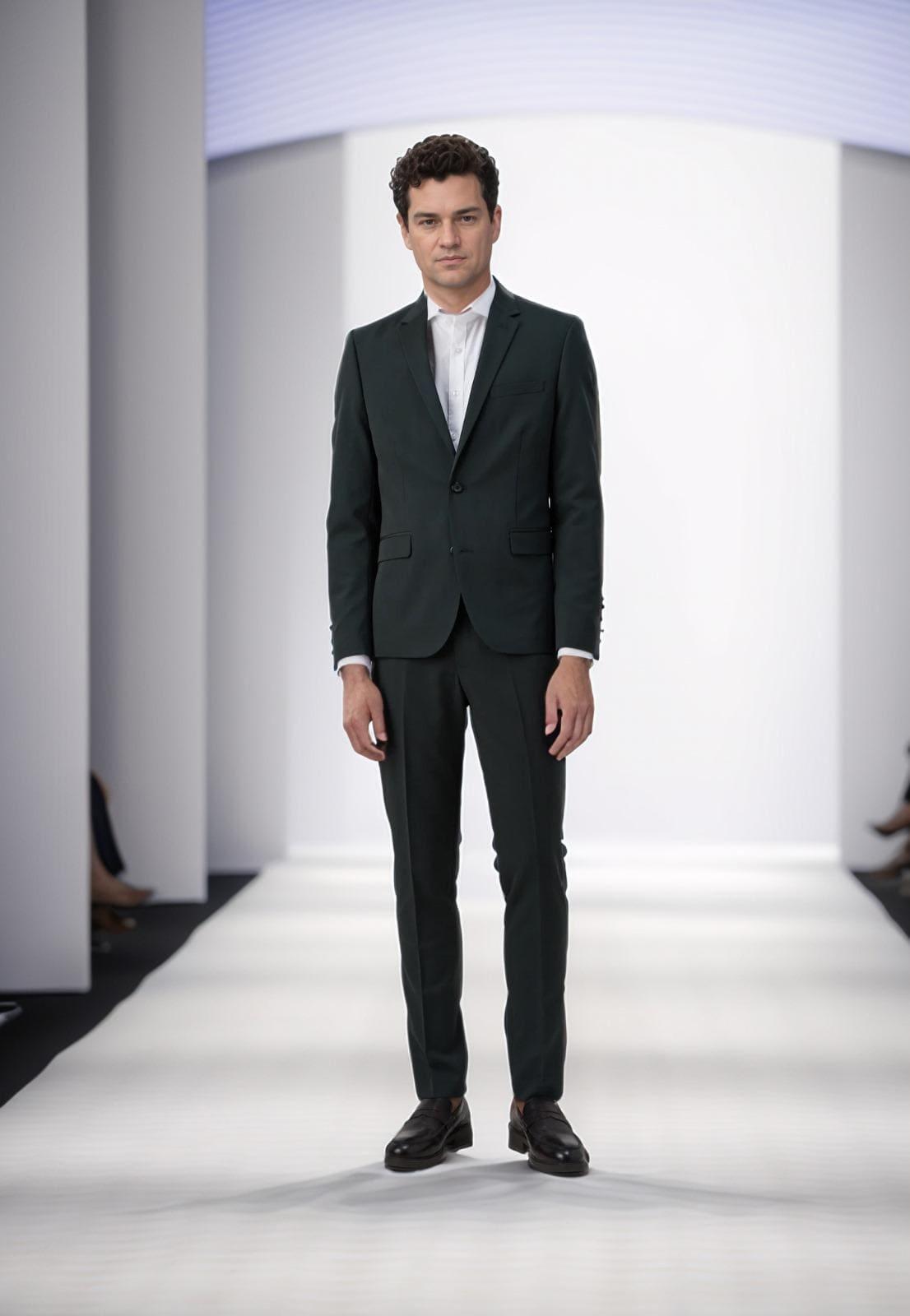 Jade Charm Tailored Suit