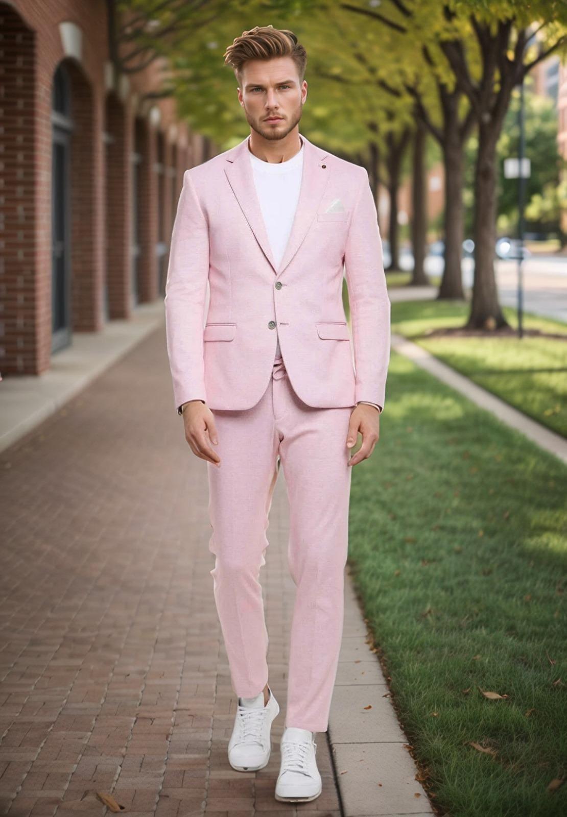 From Classic to Contemporary Express Your Style with a Pink Suit