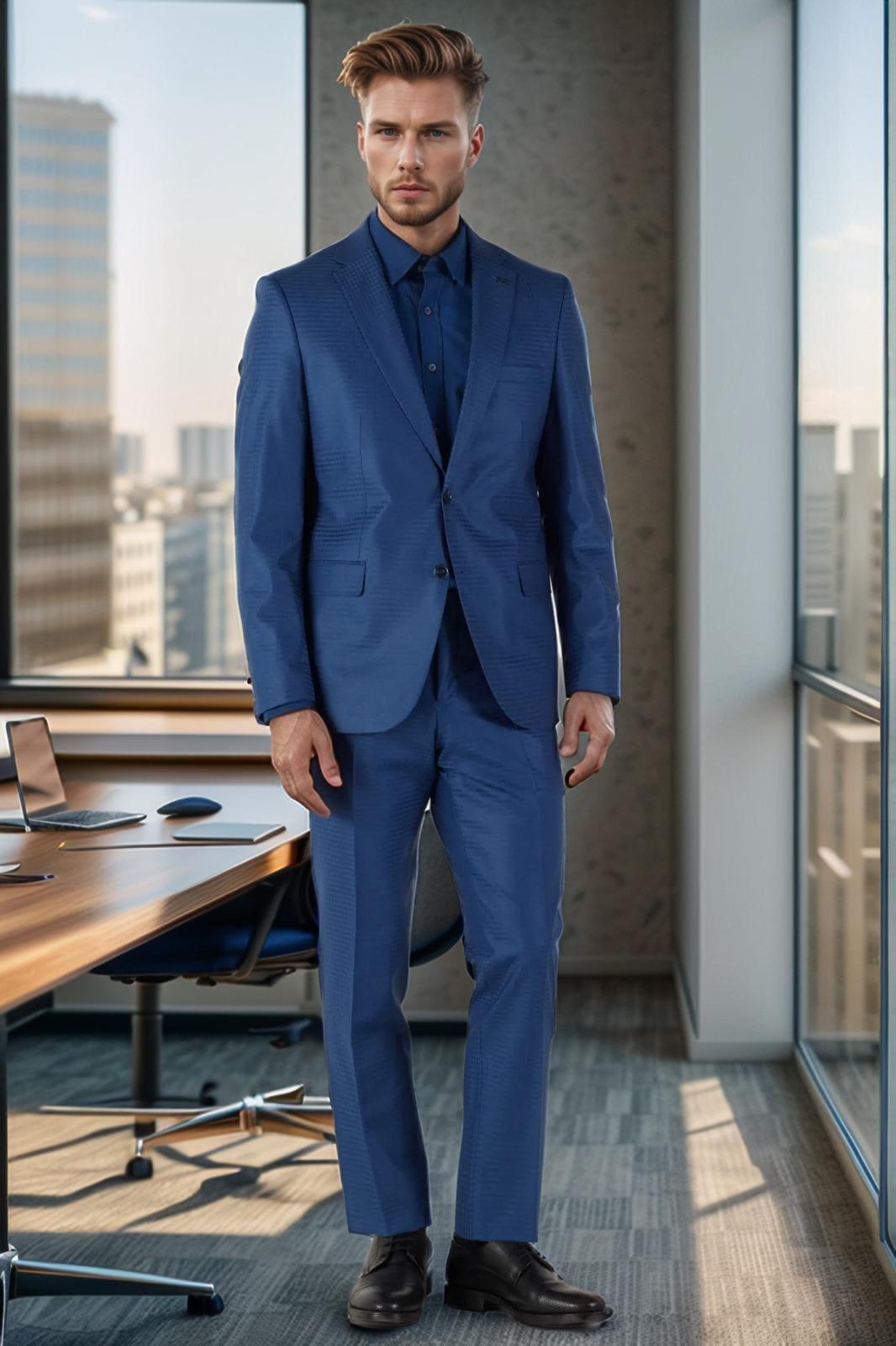 Midnight Blue Suit The Ultimate in Style