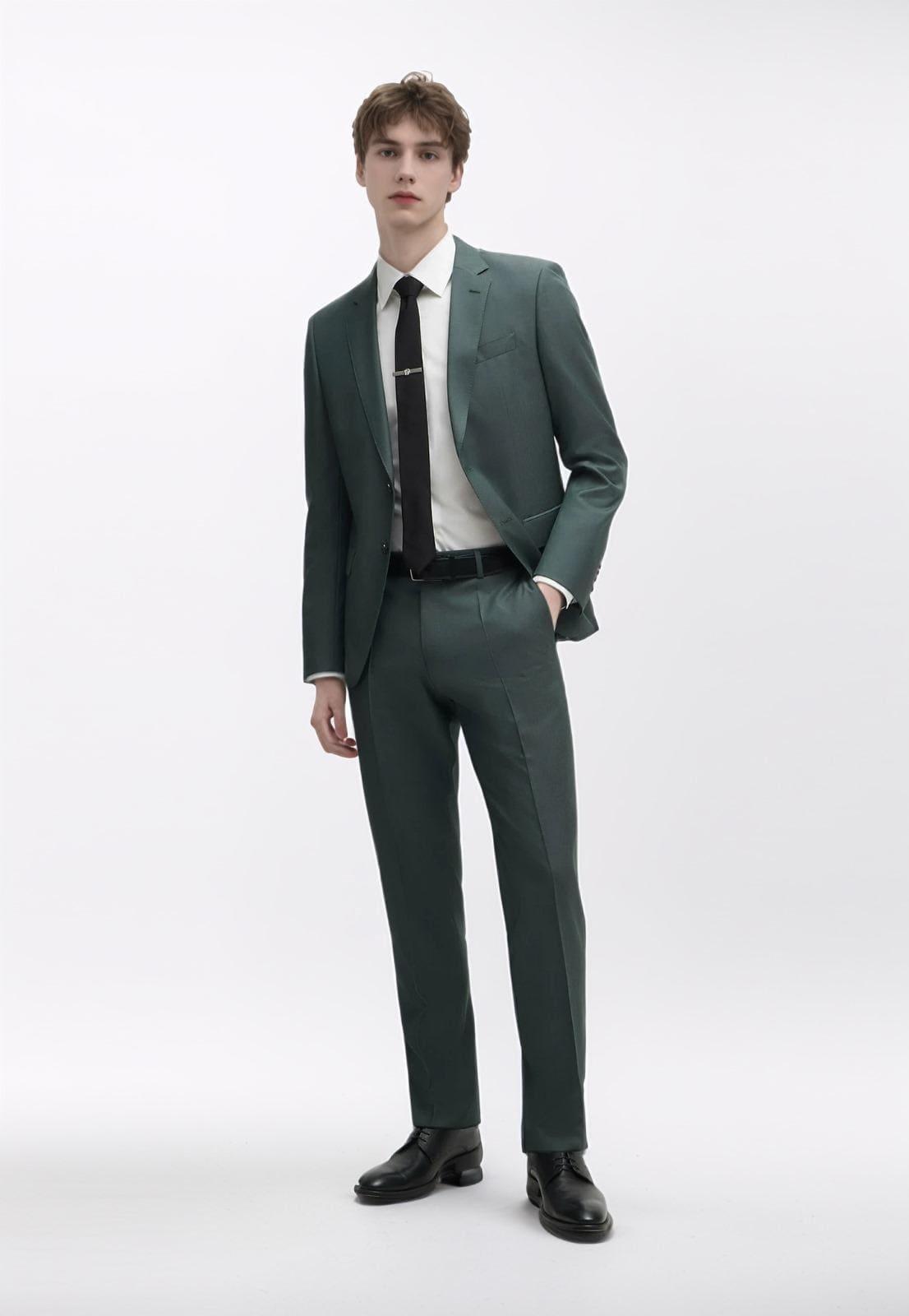 Olive Opulence Suit