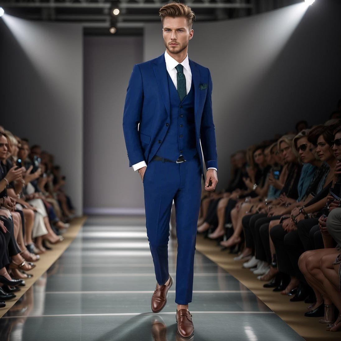 Classic Blue Suit The Ultimate in Elegant Versatility