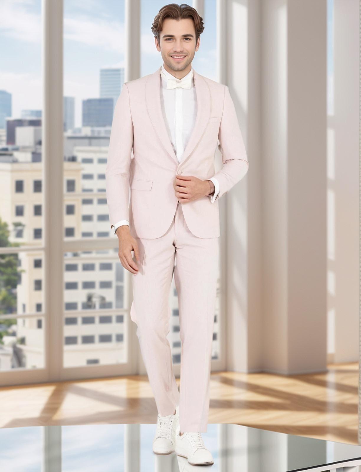 Feminine Pink Suit Embrace Grace and Style