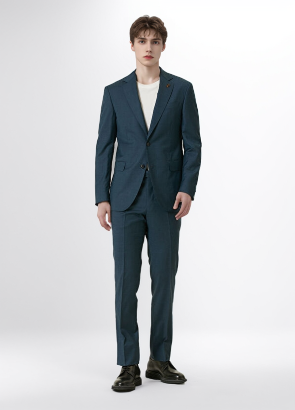 Sage Sophistication Suit Elevate Your Style with the Fame Suit Slim Fit Blazer